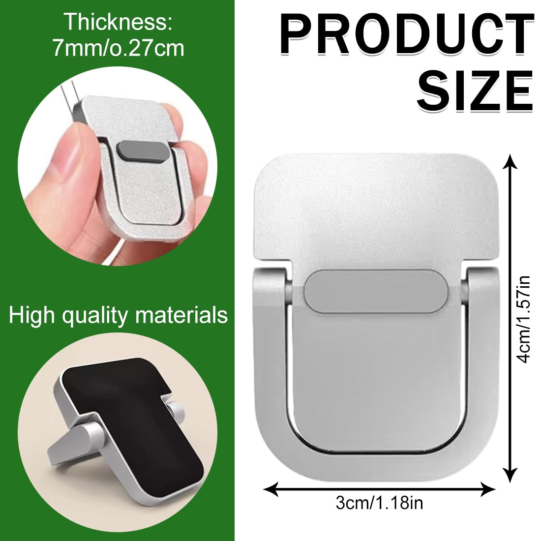 Mini Supporto per Laptop Supporto,2 Paio,PC Portatile di Raffreddamento,per Tablet Notebook MacBook Pro Air Tastiera