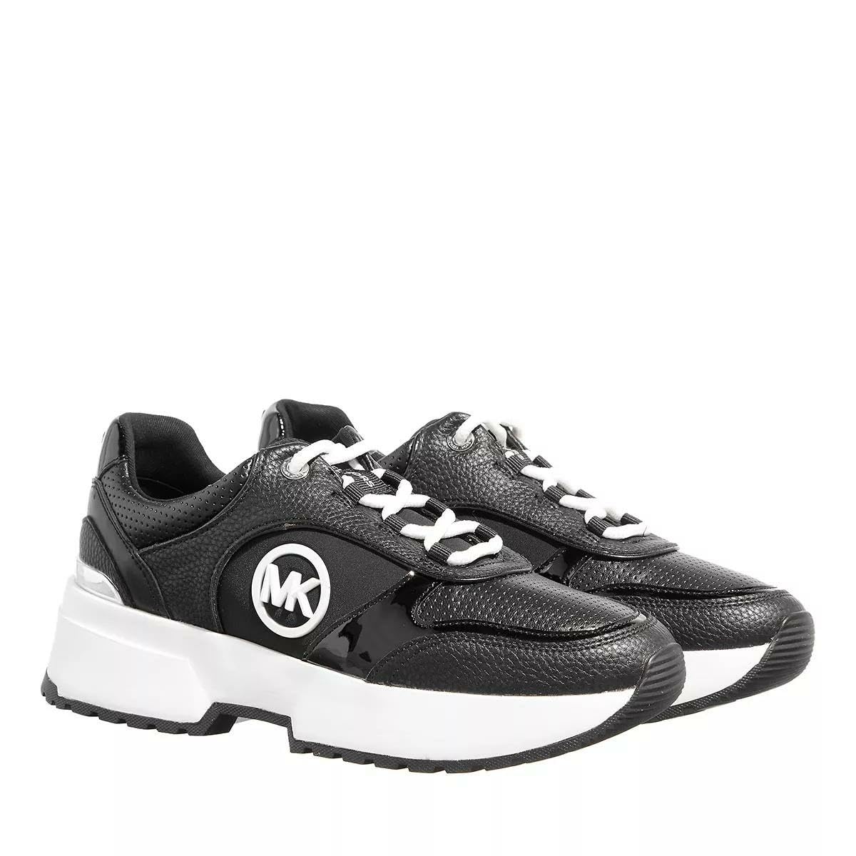 Michael Kors Damen Percy Trainer Sneaker, Schwarz, 40 EU