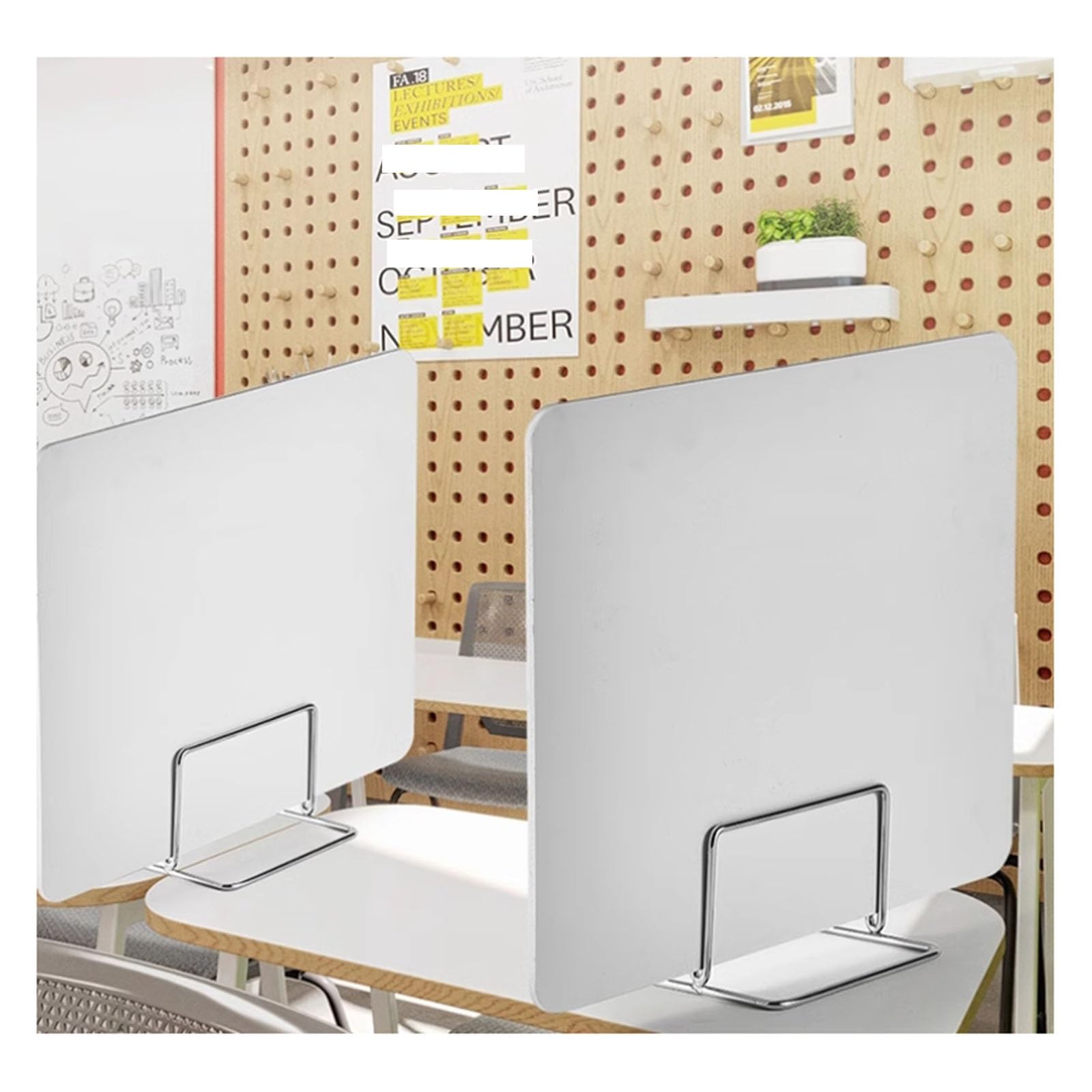 Cloison de séparation de bureau idéale pour réviser et passer des examens en classe