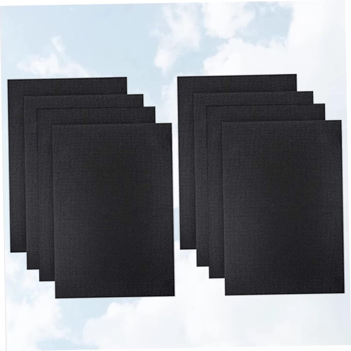 OSALADI 8pcs Cross-Stitch Cloth Embroidery Fabric Counted Cloth for DIY Needlework Machine Embroidery