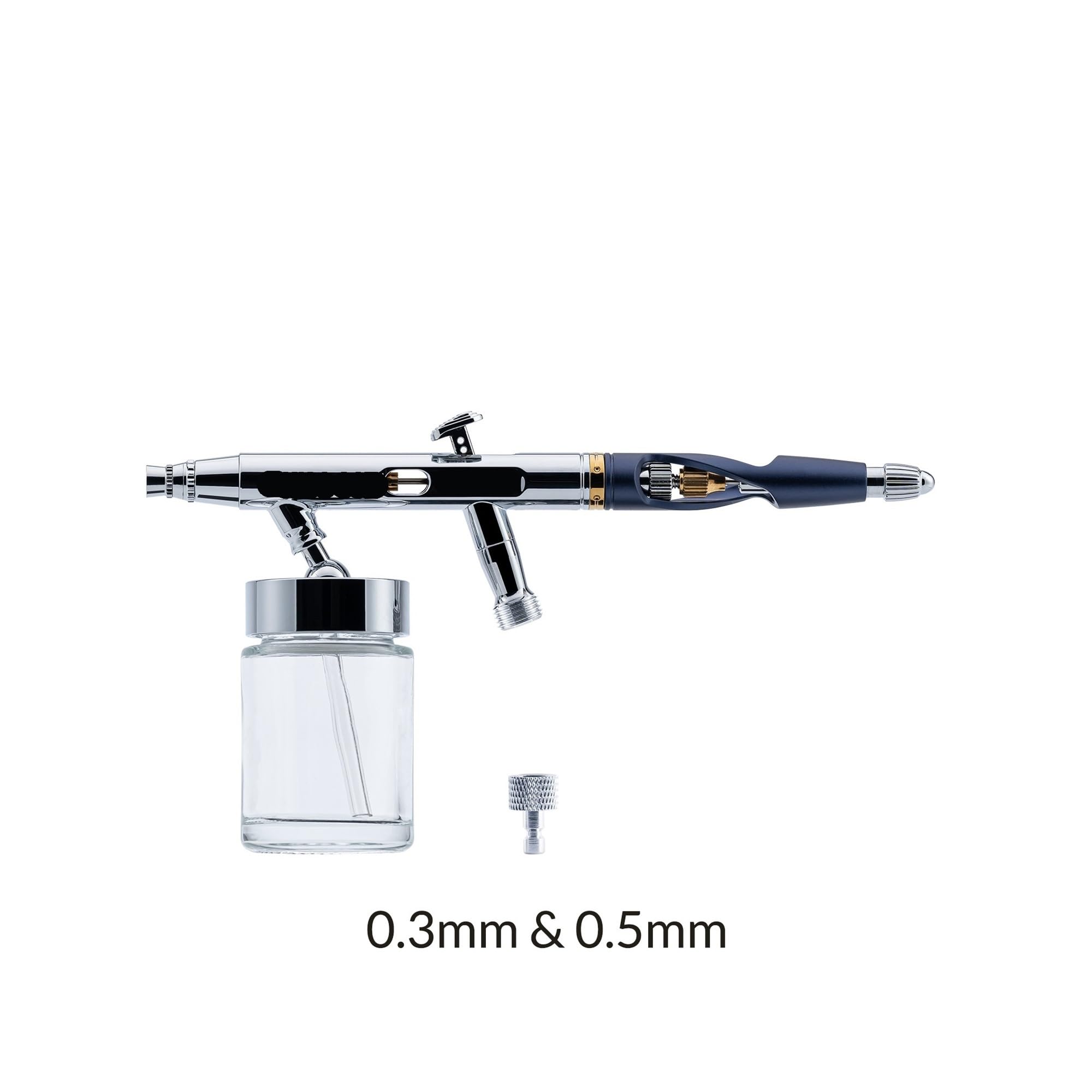 Pistola Rociadora, Pistola pulverizadora serie Premium: juego de boquillas dobles 0,3 y,5 mm