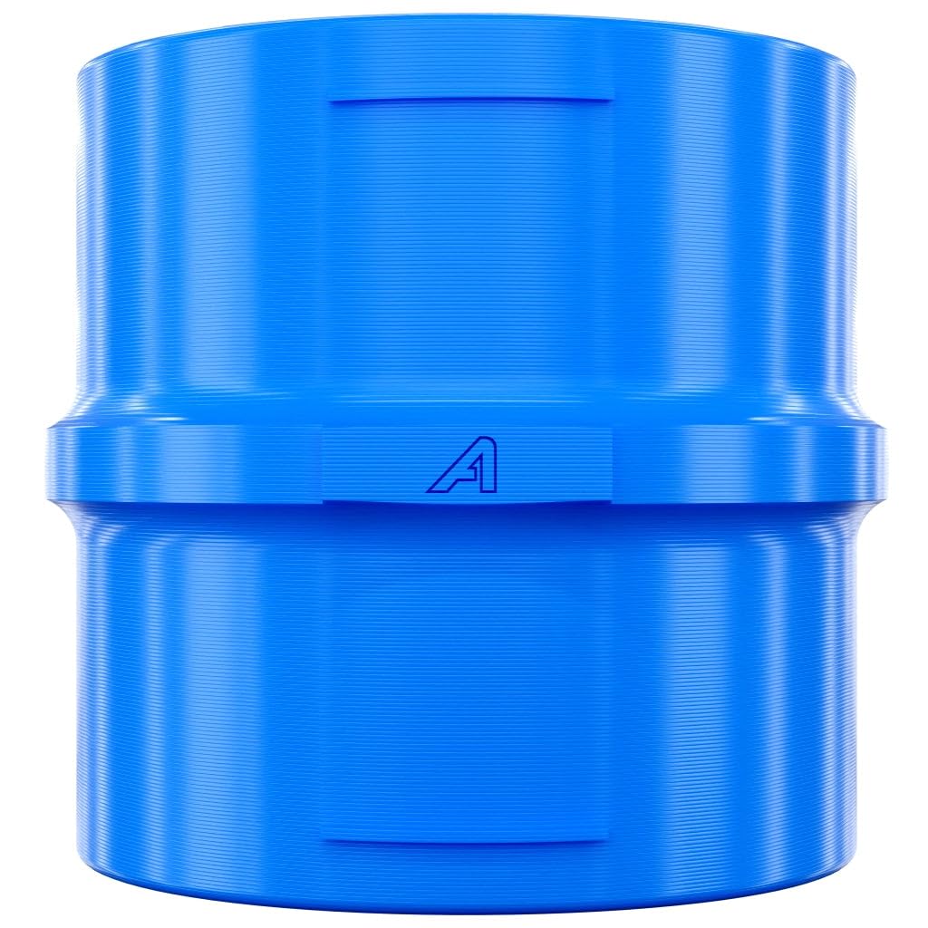 10mm (3/8 Inch) Blue Plastic Hose Pipe Connector Garden Hoses, Ponds, Water Pipes, Inline Joiner