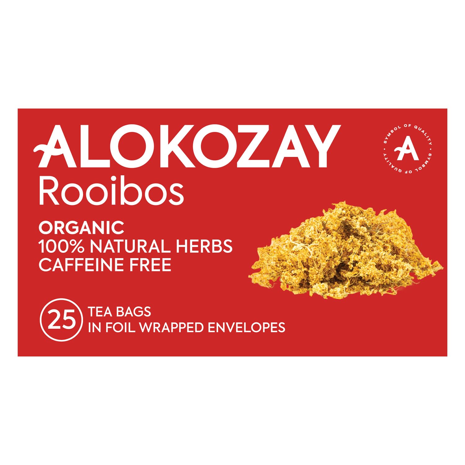 Alkzy Rooibos Organic Tea, 25 Teabags