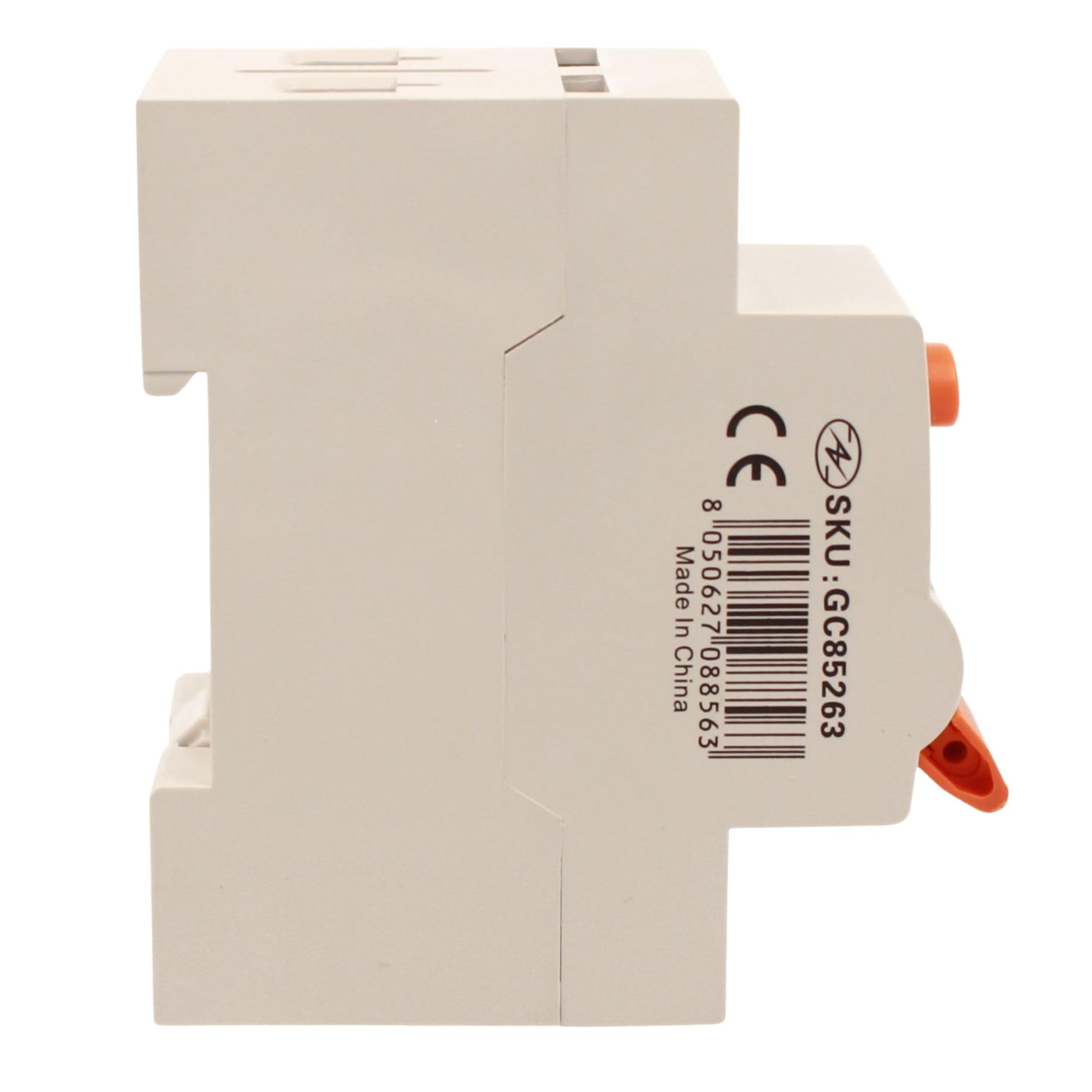 Interruttore Differenziale Puro Selettivo 63A, RCCB Tipo S Classe A, 1P+N 10kA 300mA, Ritardo 500ms, 2 Moduli DIN 230V AC, Certificato IEC61008-1, Serie PR8HM Elettromagnetico