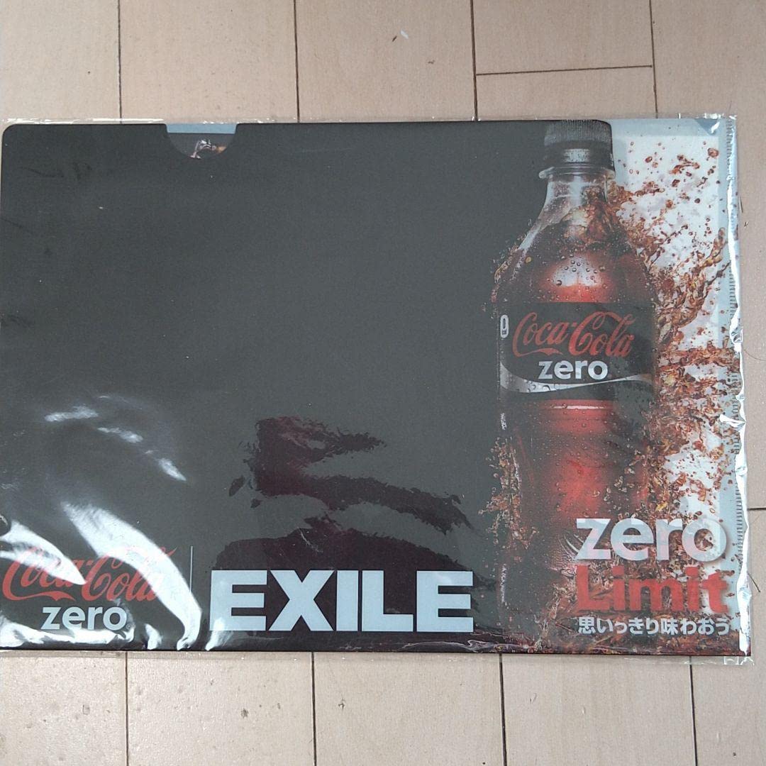 Amazon.co.jp: EXILE コカコーラ ゼロ コラボ 特典 クリアファイル