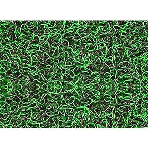 Image of CARNEST Premium Grass PVC Mats, 18mm Thickness, 100% Waterproof and Dustproof Car Floor Foot Mats, Universal Fit in All Cars, Compatible for Honda Amaze (2025 Onwards) All Weather Car Mat, Green