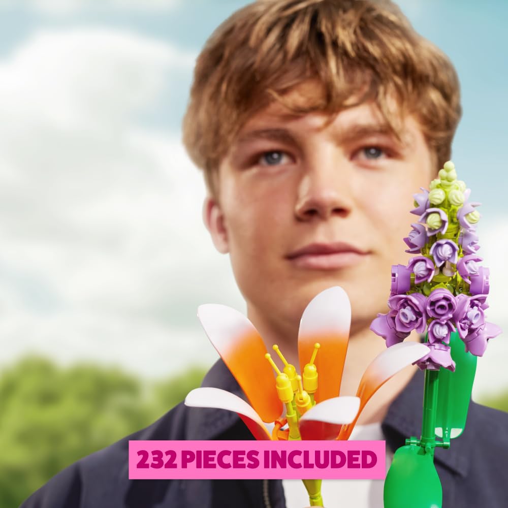 MAX Premium Flowers Building Bricks Collection (up to 210 pieces, 2 Flowers per capsule - Image 3