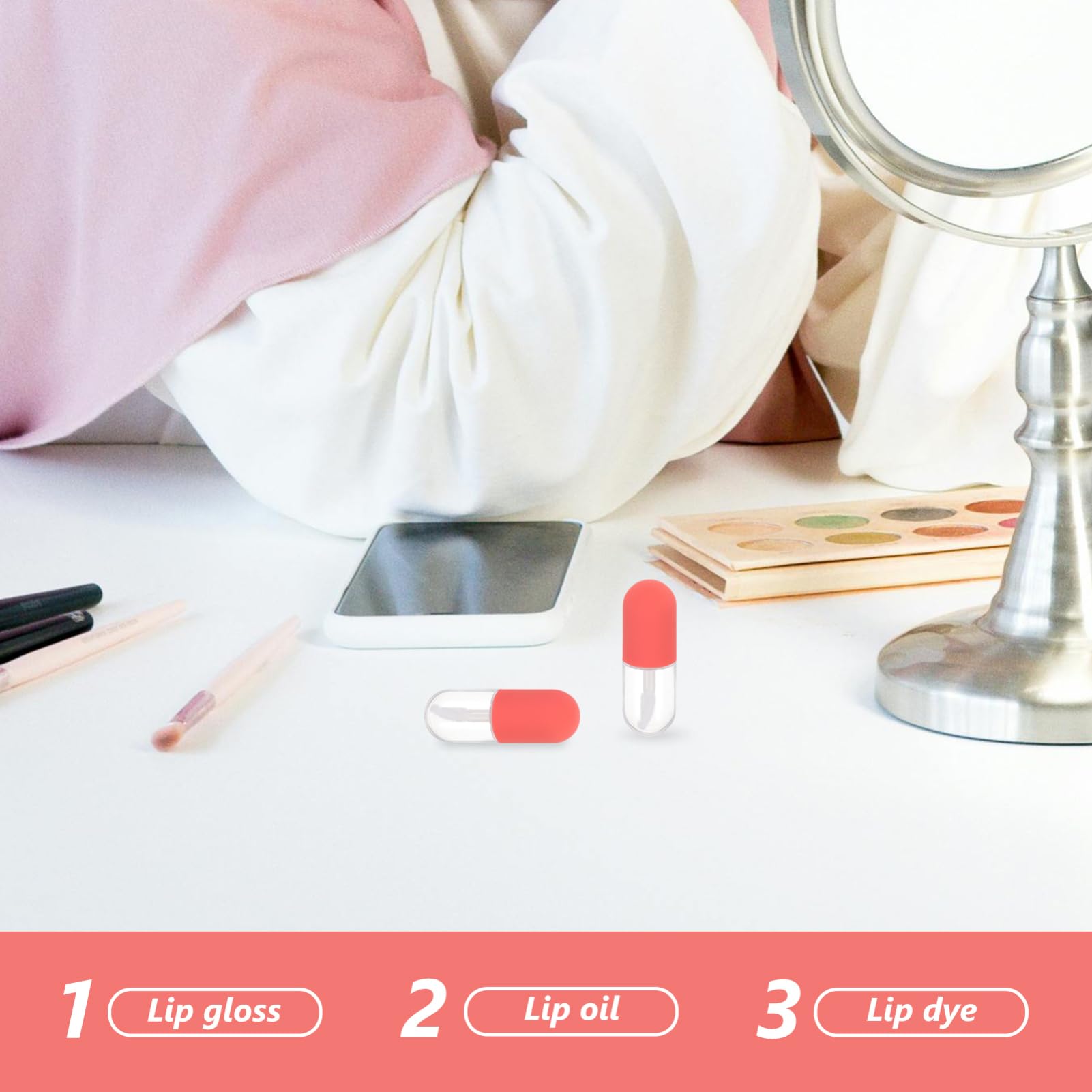 30stücke Lipgloss Tube Leere Lippenbalsam Flasche Für Kosmetik Mattes Design Mit Innenverschluss Für Anfänger Und Tägliche Anwendung