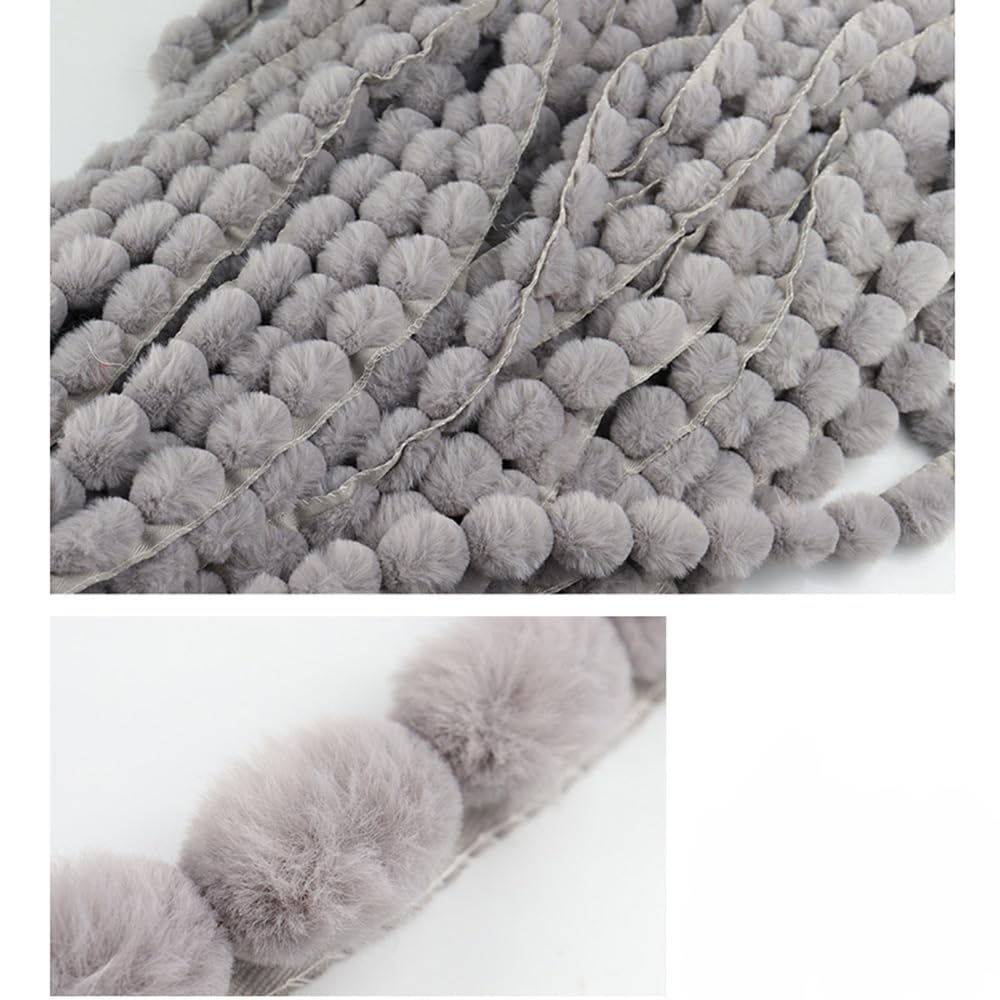 3 meter 1,3 cm bont pompon boord pompon