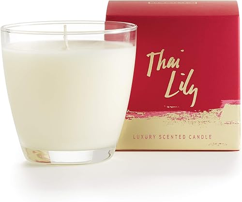 Miniatura 10 de ILLUME Thai Lily - Vela de soja Demi Vanity Tin, rosa, 3 onzas