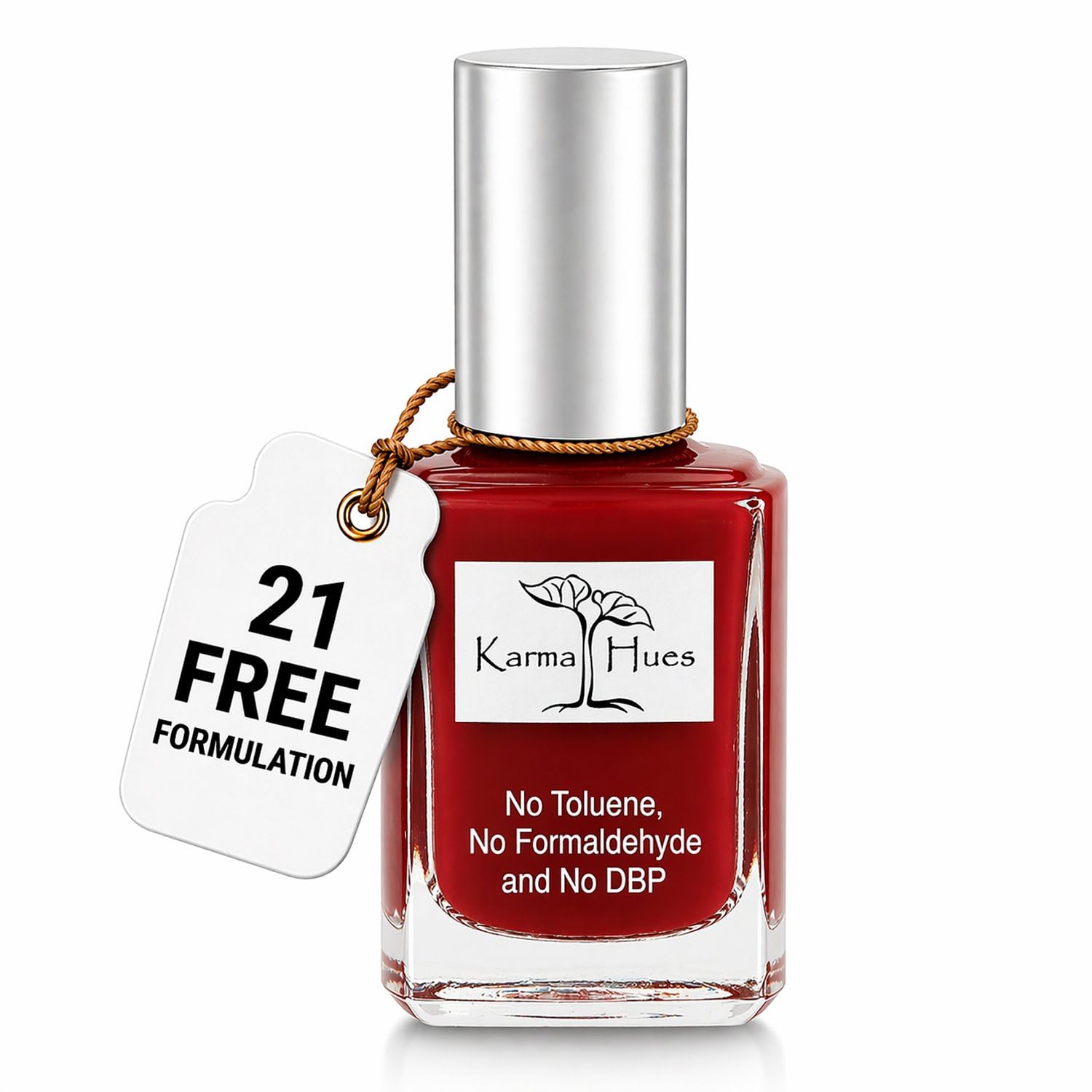 Esmalte de uñas natural orgánico Karma (Bordeaux)