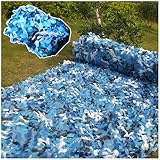 Leichtes Tarnnetz mit Netzrückseite – UV-beständige Tarnabdeckung für Camping, Jagd, Partys im Freien, Schatten, Privatsphäre, Militärbedarf