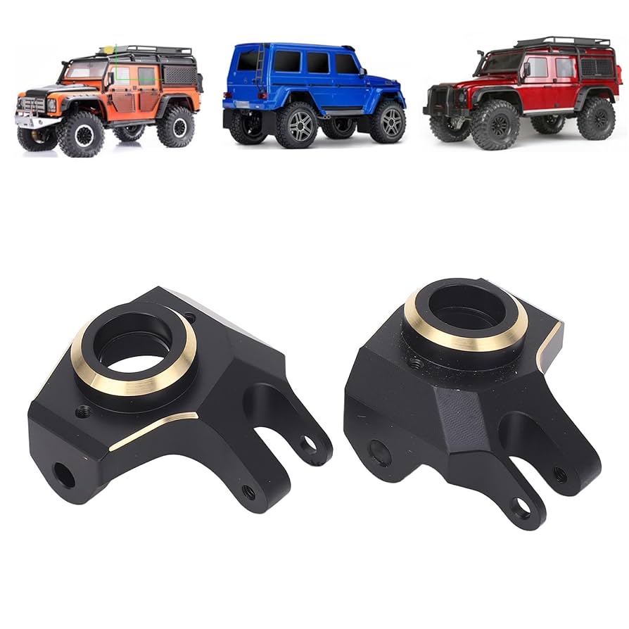 4Pcs Metal Steering Knuckles Hub Carrier Blocks For JLB Racing CHEETAH