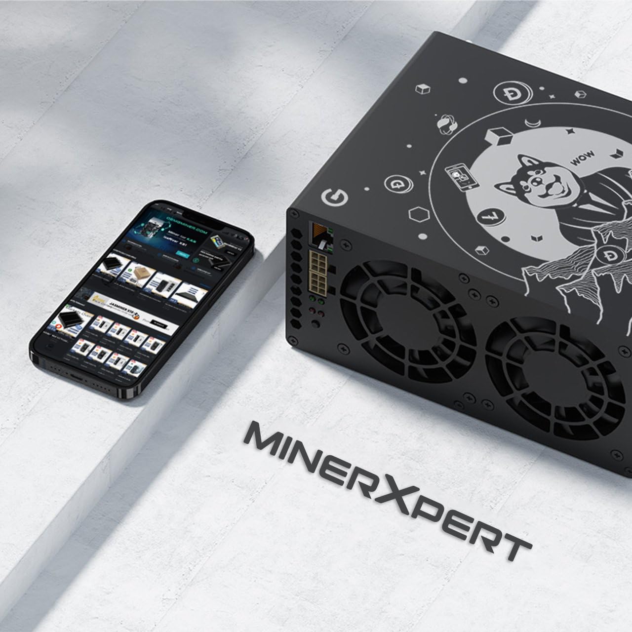 Goldshell MINI Doge 3 - ASIC Miner modo dual 700M/s 400W o 550M/s