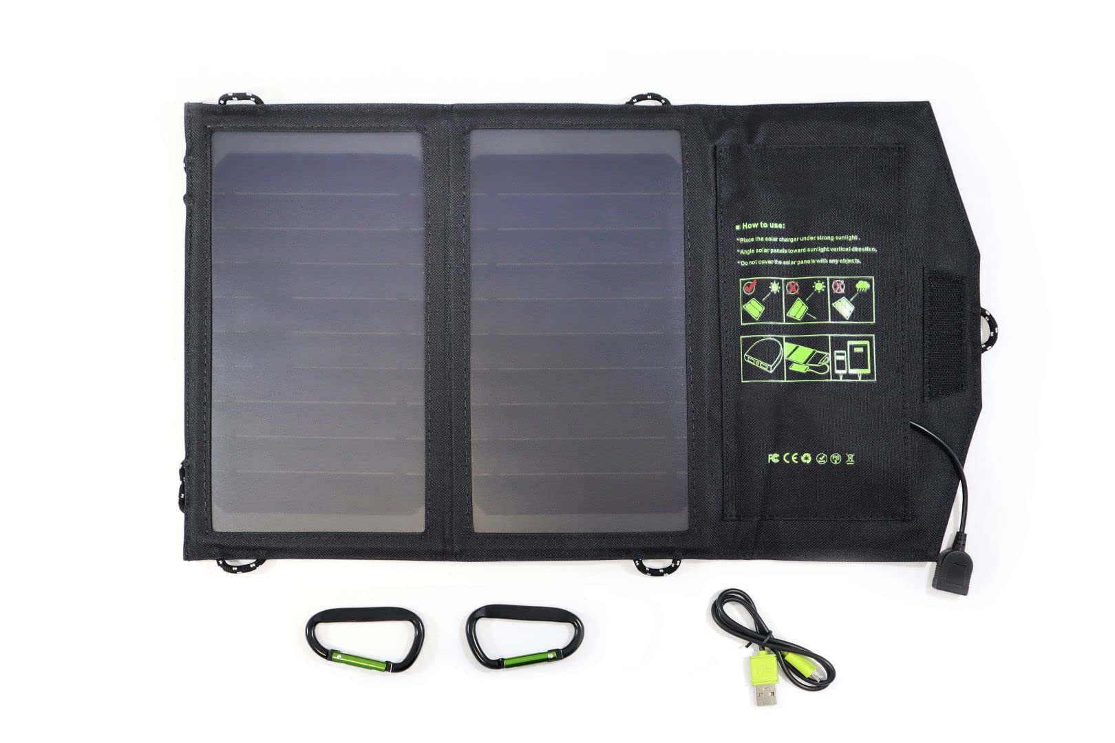 BasicNature Ładowarka solarna 'Basic' 5 V / 10 W