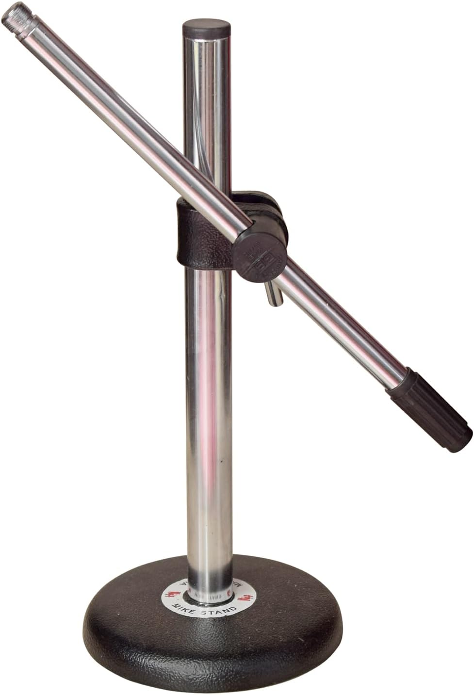 kh Microphone Stand Table/Floor Microphone instrument 15 Inch Stand Iron Base Universal Microphone Mic Stand for Harmonium, Tabla