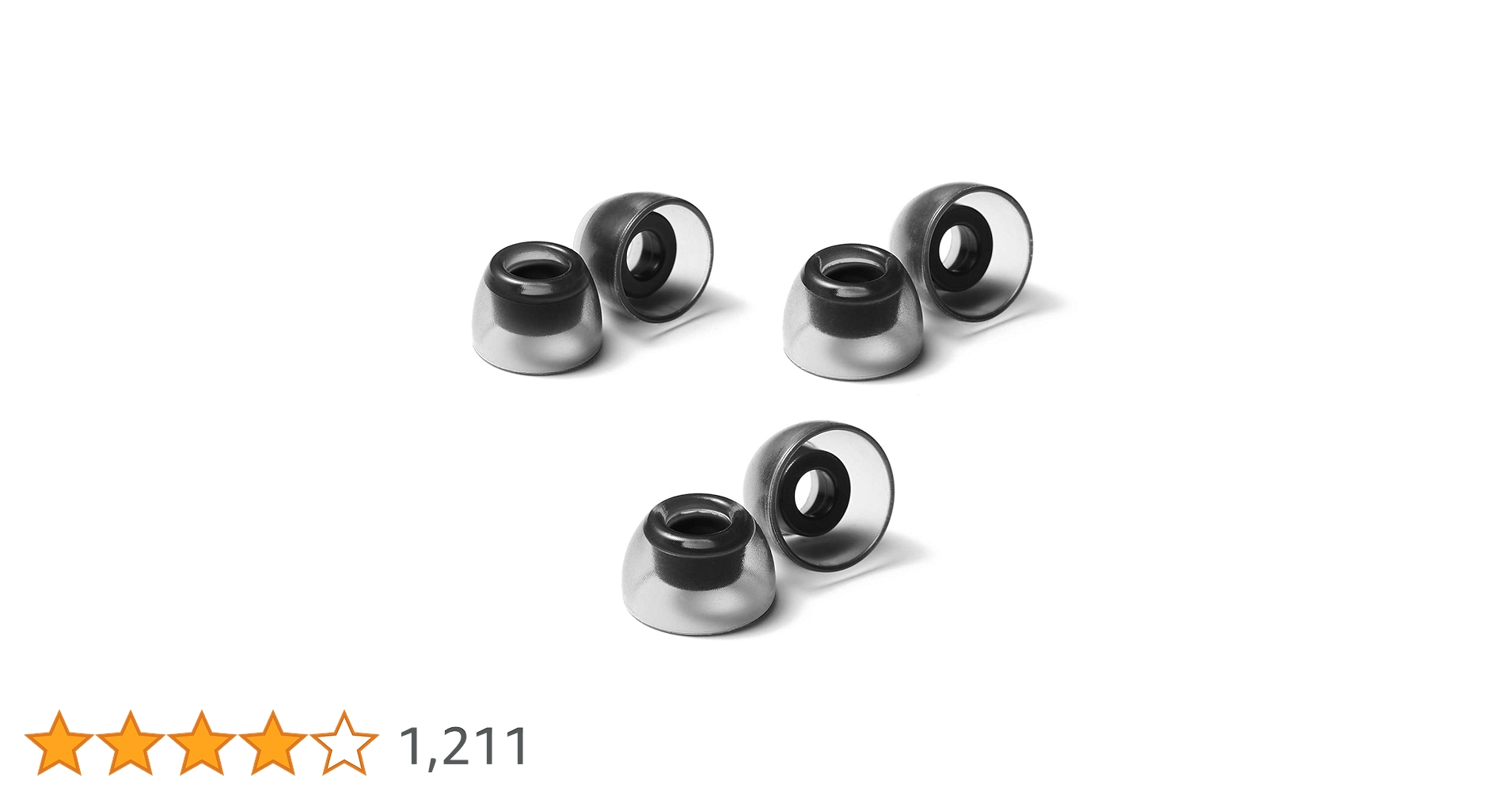 Amazon | AZLA SednaEarfit Crystal for TWS [イヤーピース SSS