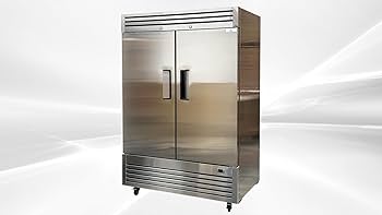 Amazon.com: Commercial Freezer 2-Doors Solid Upright Reach in Two