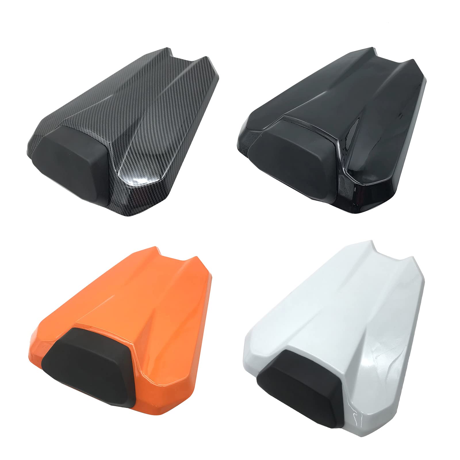 YS0911 Rear Passenger Pillion Motorcycle Rear Seat Cowl Fairing Tail Cover for KTM-Duke 1290 2020-2023 Motorcycle Accessories Fairing Accessories, Orange