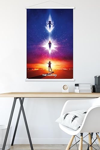 Miniatura 5 de Trends International Marvel The Marvels - Póster de pared de una hoja con marco magnético