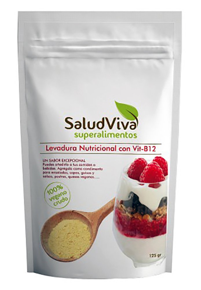 Levadura Nutricional con Vitamina B12 125 gr Salud Viva