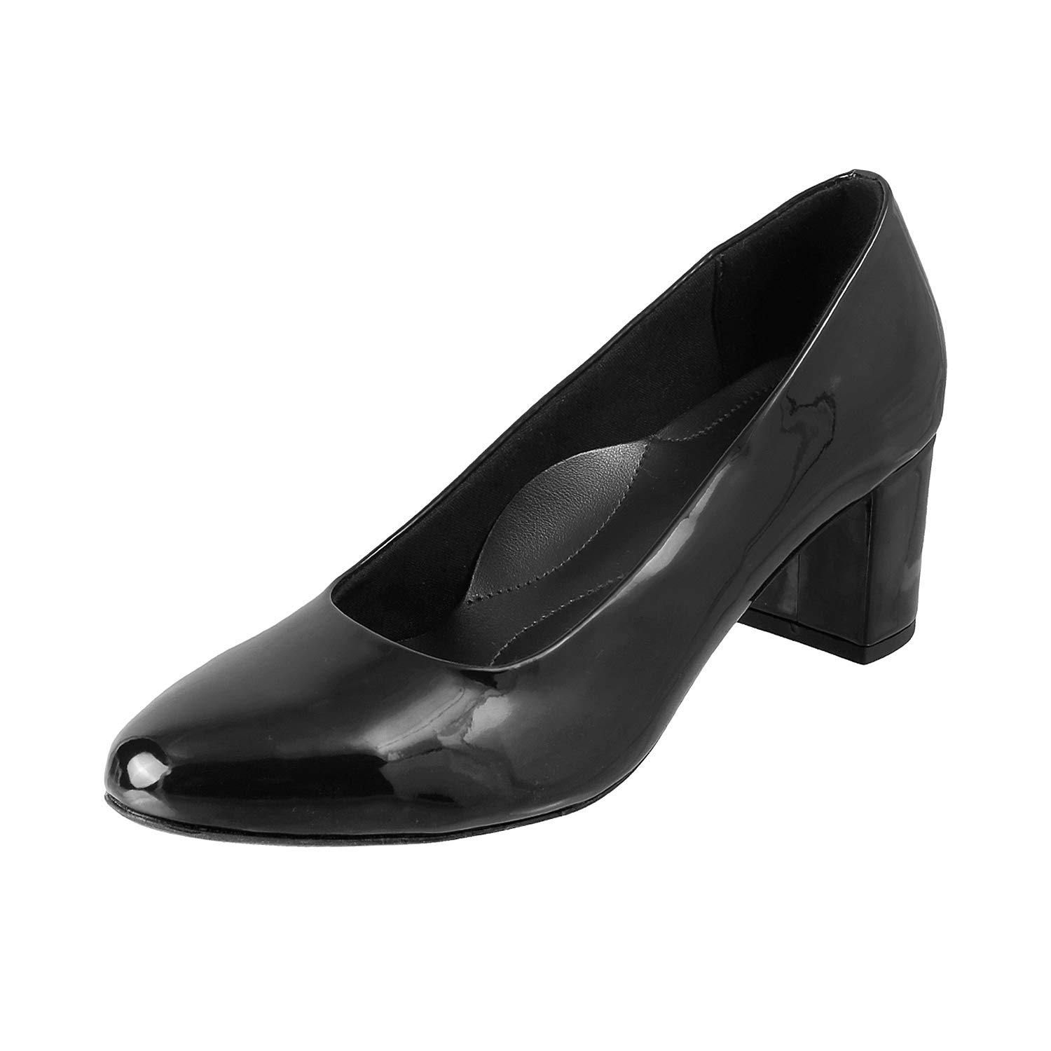 Metro Womens Synthetic Black Pumps (Size (7 UK (40 EU)) (B07MZ8K23H) Amazon Price History, Amazon Price Tracker