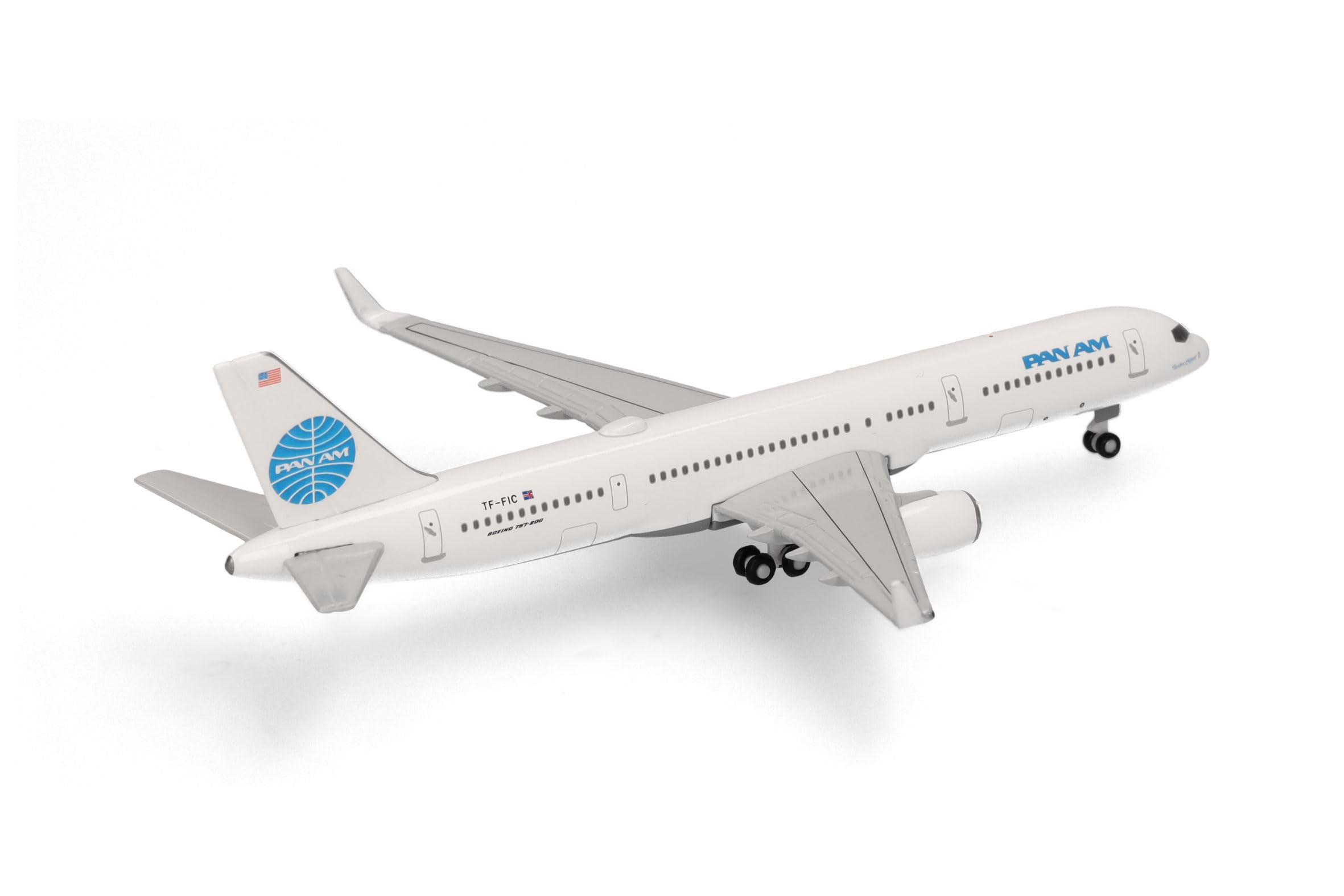 Amazon.co.jp: ヘルパ飛行機モデル パンナム ボーイング 757-200