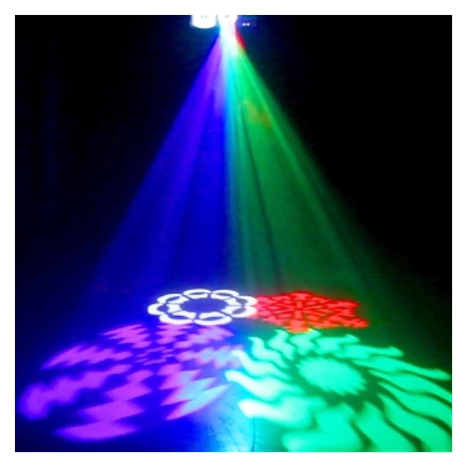 4w1 LED Disco światła sceniczne stroboskopowe fantazyjne efekt świetlny projektor wiązki Derby automatyczna kontrola dźwięku klub impreza z dj-em piłka Na imprezy i do klubów