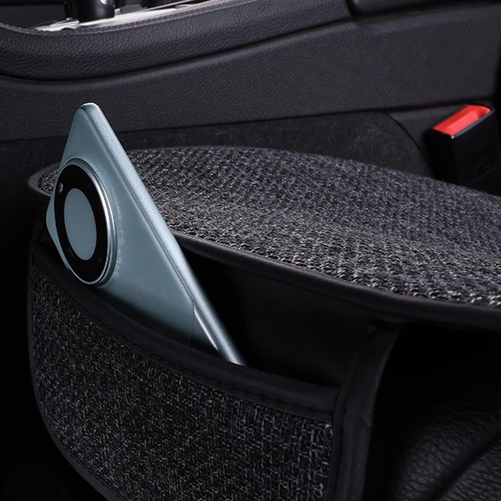 for Nissan Altima 2013 2014 2015 2016 2017 2018 Car Seat Cushion,Car Front Seat Cushion Mat,Seat backrest and seat Cushion, for Travel Driving,A Beige