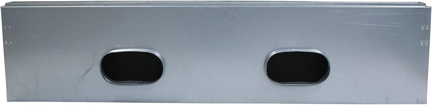 Black Friday 🔥 TEXAS BUILDMART 60 X 3 1/2 Linear Diffuser Plenum Box - for Double Slot (2 Slot) Linear Diffuser Modern AC Vent Covers - HVAC Registers, Grilles & Vents - Home Decor & Wall Decor for Amazon Home