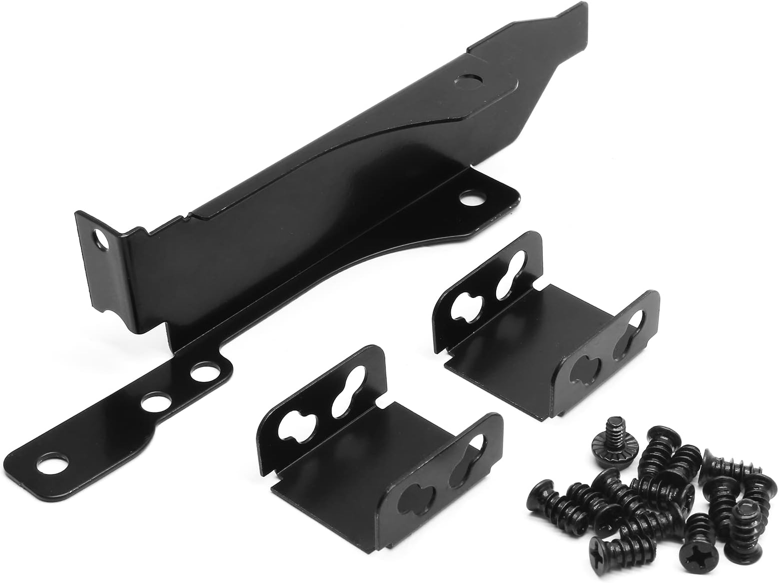 Rack Screws Dual Fan Mount Bracket For GPU Cooling Fits 90mm