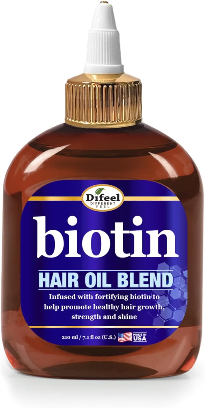 Biotin Pro GrowthHair Oil Blend 7.1 oz. - Infused with Fortifying Biotin for Healthy Hair Growth