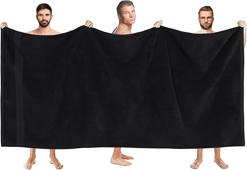 Miniatura 2 de All Design - Toallas de baño, algodón 100 %, secado rápido, suaves, alta absorción, para el baño, invitados, piscina, gimnasio, campamento, viajes,