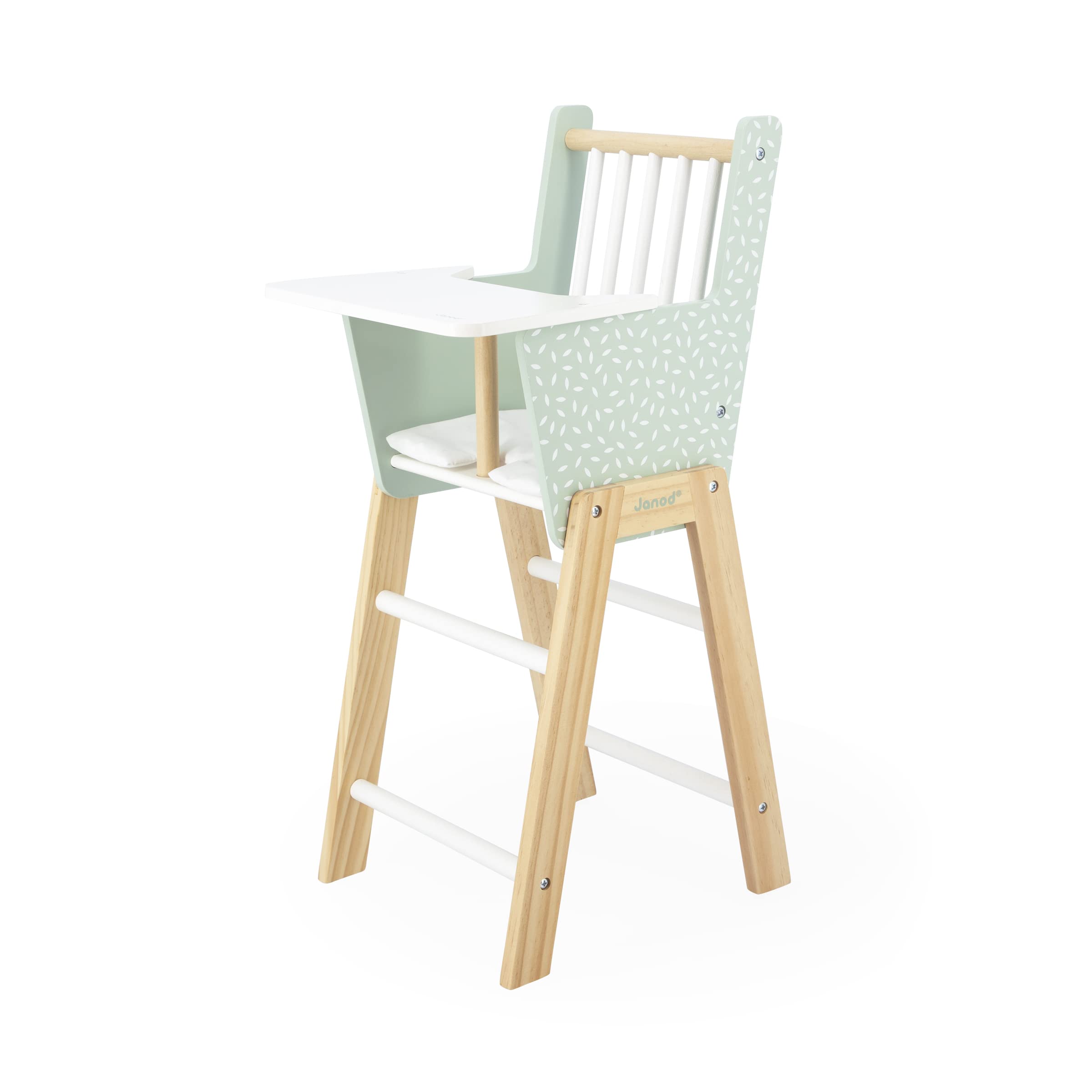 Janod Seggiolone Zen in Legno FSC Giocattolo di Imitazione Accessorio per Bambole 42 cm 3 Anni