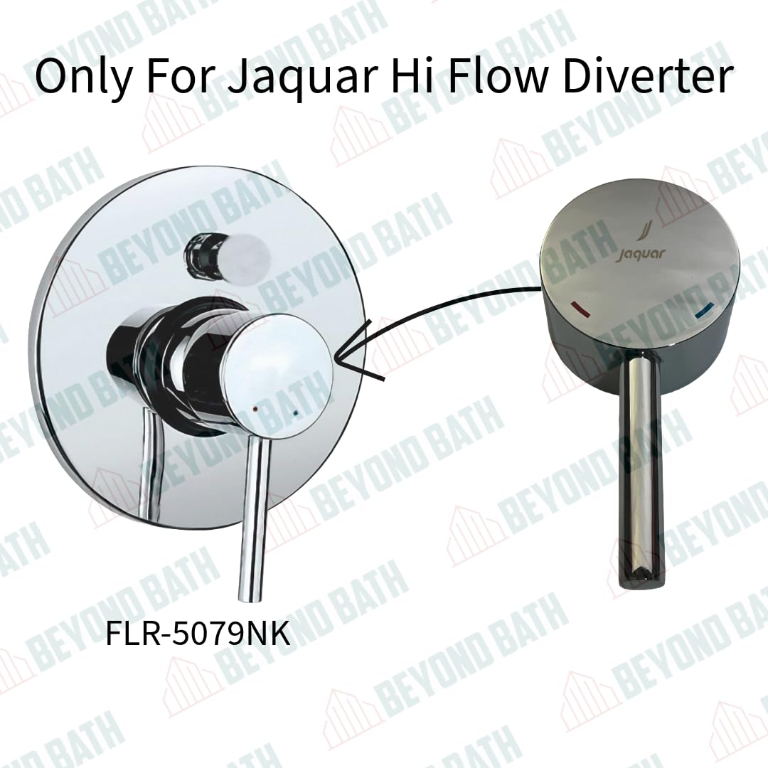 Beyond Bath Jaq Florentine Diverter Hi-Flow Handle, Chrome Finish