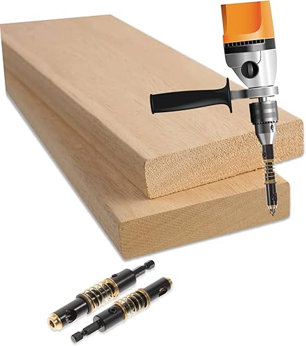 Miniatura 7 de VILLCASE 2 unids bisagra taladro agujero sierra puerta brocas brocas para madera bisagra de puerta plantilla centro broca bisagras para gabinetes