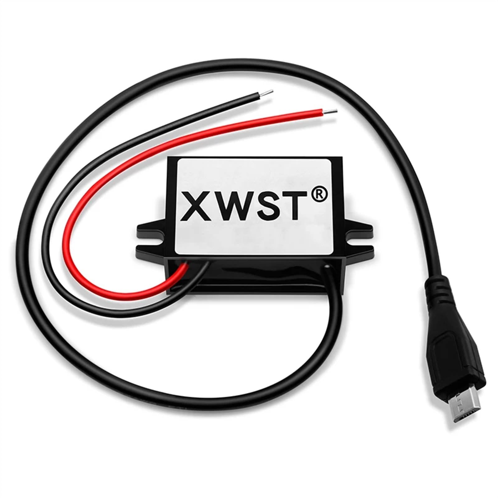 DC DC Konverter 12V 24V 36V 48V 60V 72V auf 5V Wechselrichter 3A 15W Typ-C USB Spannungsregler (Single Ear USB)