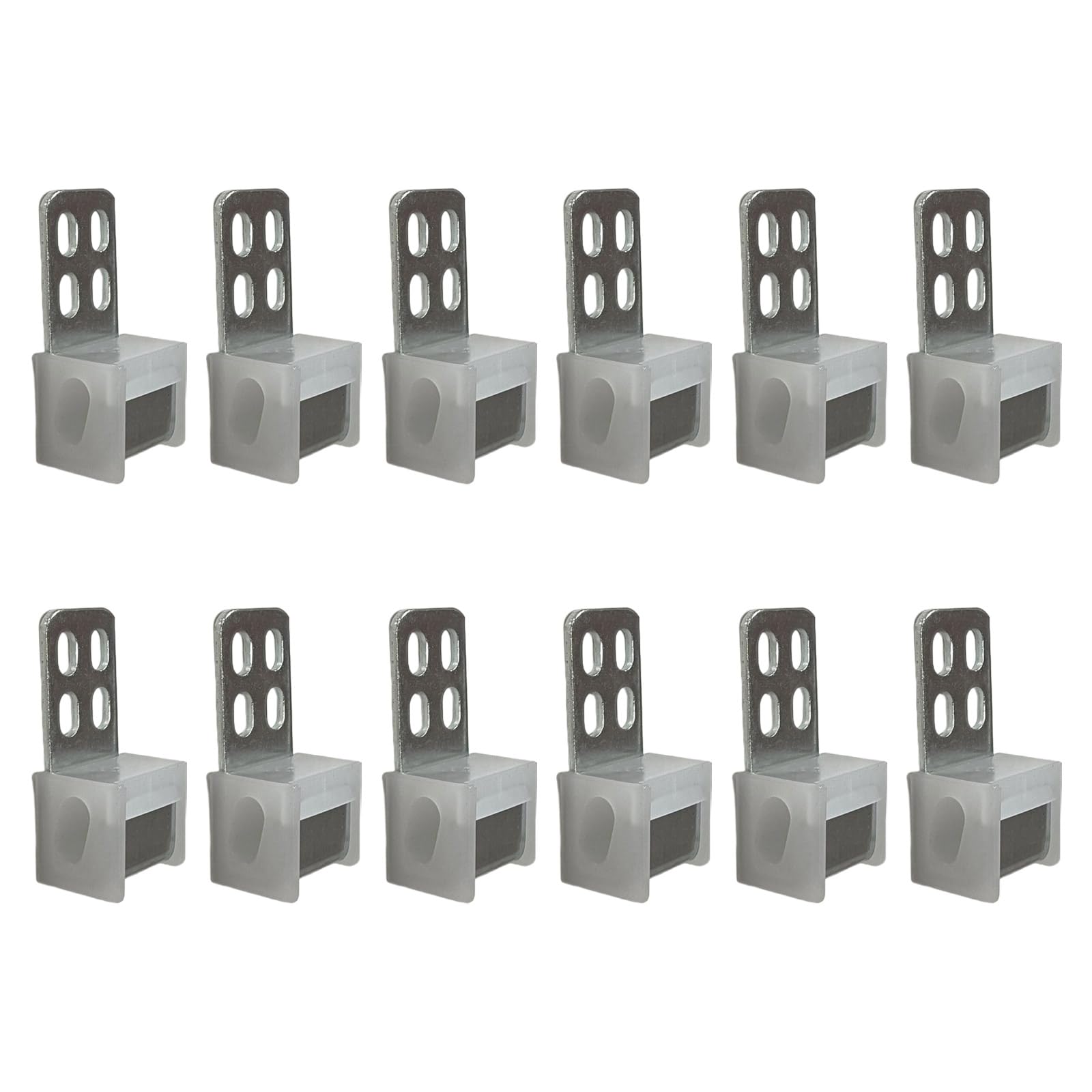 Fentency 12Pcs Rustproof Sofa Fixing Clips Spring Fasteners For & Home Furniture Reinforcement Home Furniture Hasps Spring Clips Hardware Accessories