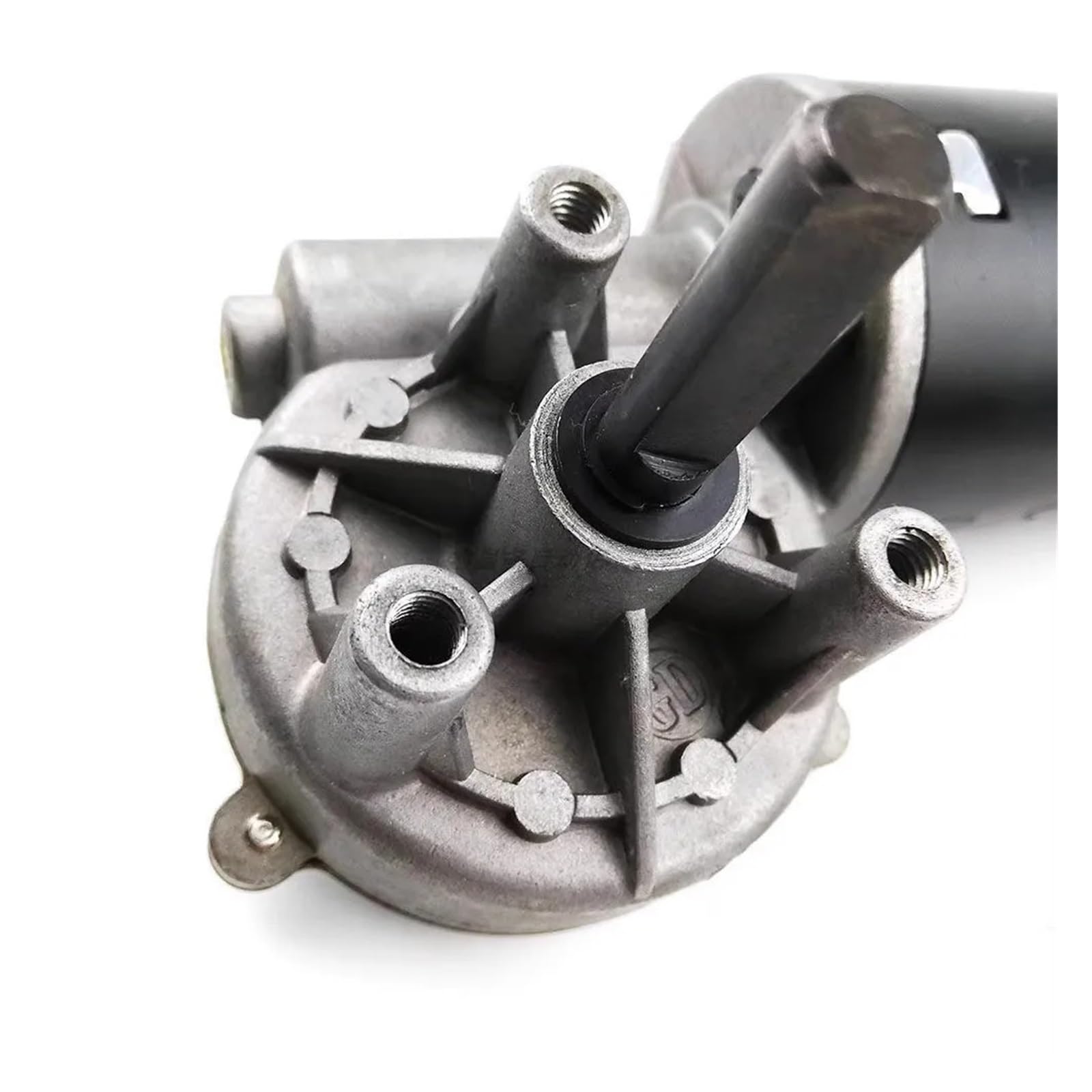 Reduktor przekładni ślimakowej 30W 50 obr./min wysoki moment obrotowy DC 12V 24V elektryczny odwracalny metalowy silnik z przekładnią kątowy wał płaski Mini,Trwałość