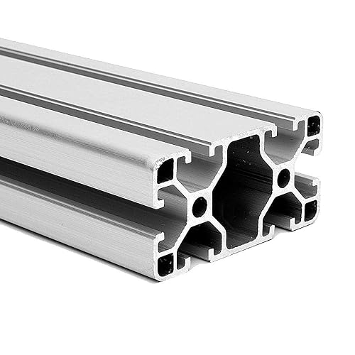 LLBB 3.937-55.118 in Plata 4080 T-Ranura extrusiones de aluminio 1.575x3.150 in Marco de extrusión de perfil de aluminio para máquina de grabado