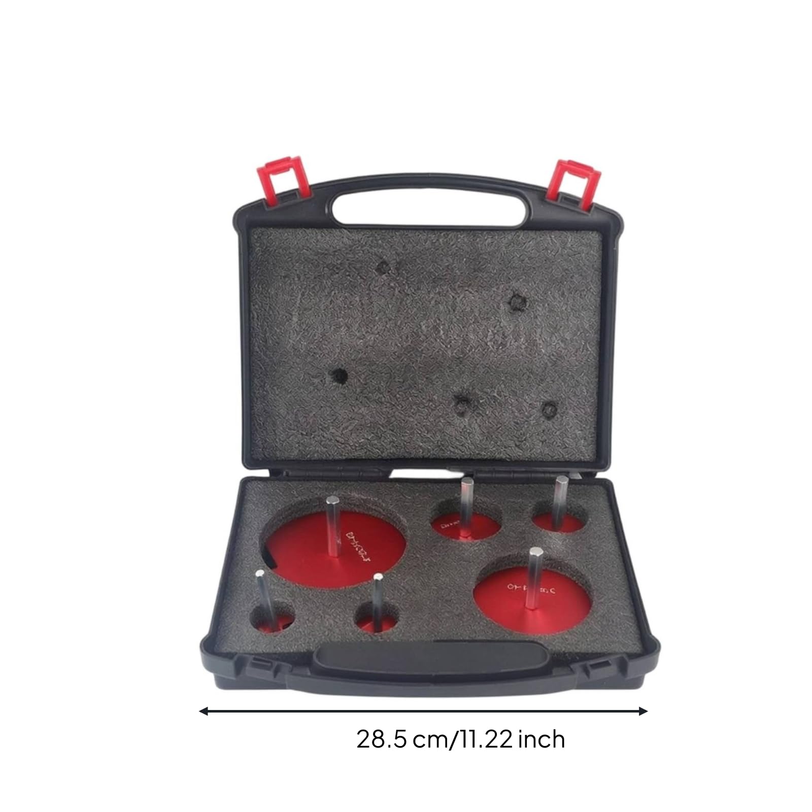 6 Pezzi Alesatore con Valigetta Veloce