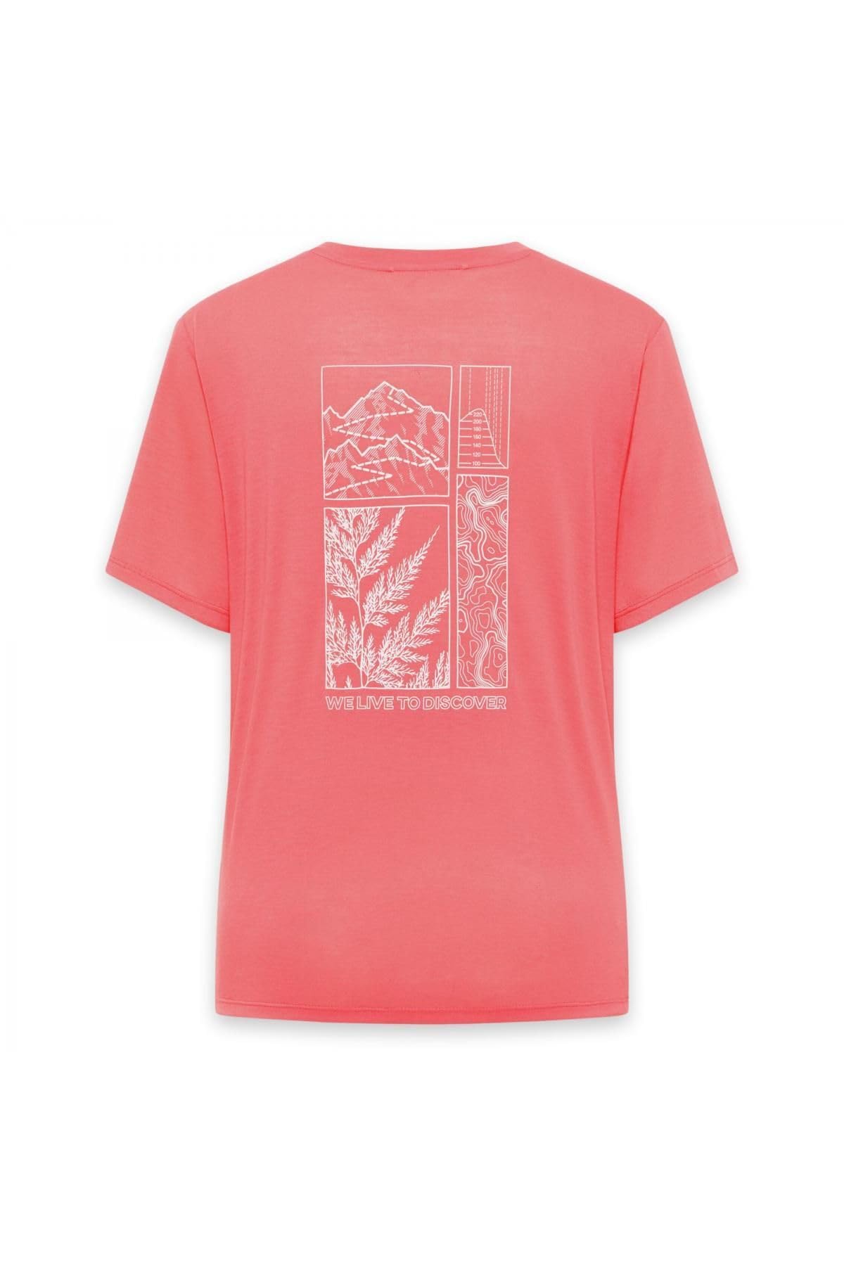 Jack Wolfskin Vonnan Graphic T W T-shirt damski