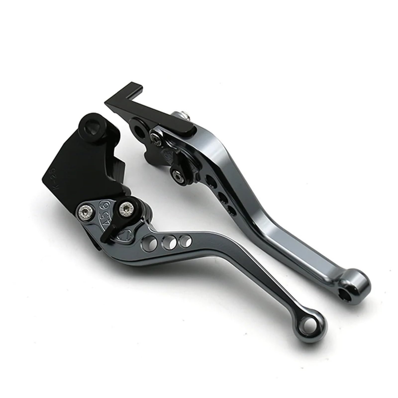 Pdaazvg Short Titanium Brake Lever Handle For Fzs600 Fazer Fzs 600 1998-2003 Tdm900 Tdm 900 2002-2004 Bt 1100 Bulldog Bt1100 2003-2006 Brake Clutch Levers Hand Bar Motorcycle Lever Blades(Short Titanium)