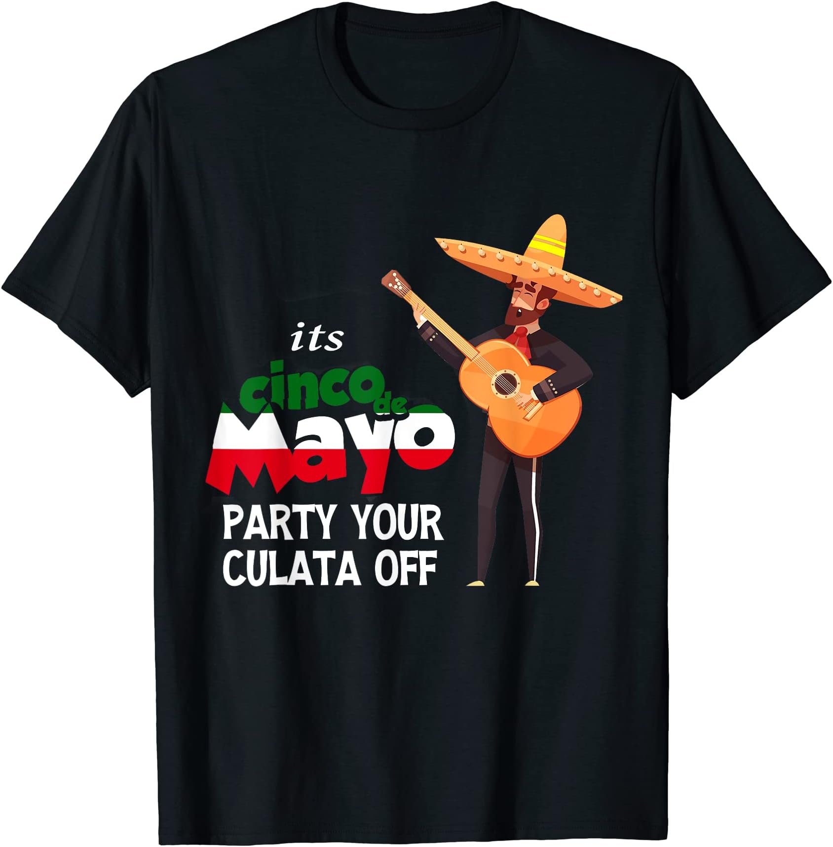 Mammacita Tacos Tequila Cerveza Mexican Cinco De Mayo Funny T-Shirt