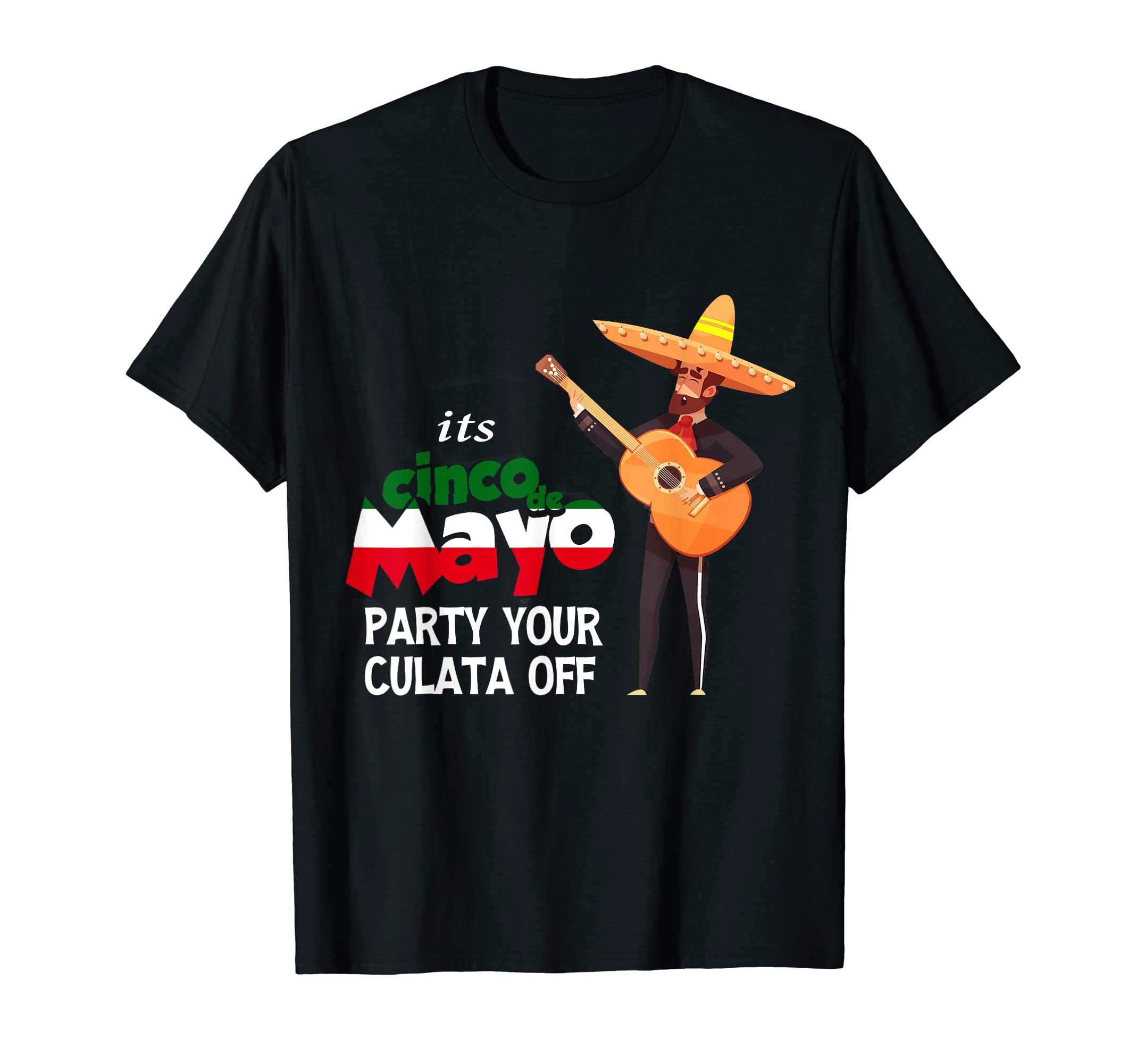 Mammacita Tacos Tequila Cerveza Mexican Cinco De Mayo Funny T-Shirt