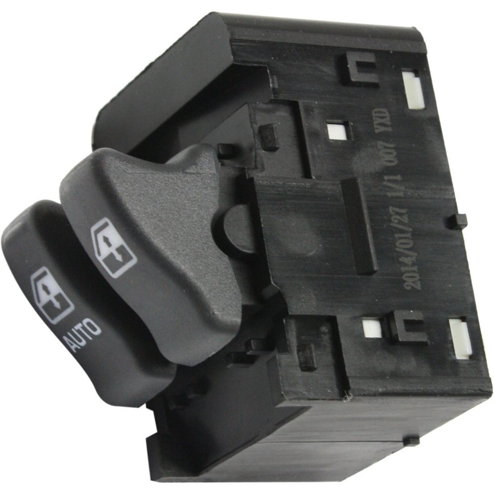 Evan Fischer Master Power Window Switch Compatible with Chevrolet Venture 2000-2005 Oldsmobile Silhouette 2000-2004 Black 7-Prong Blade Male Terminal; Female Connector Replaces # DS1451