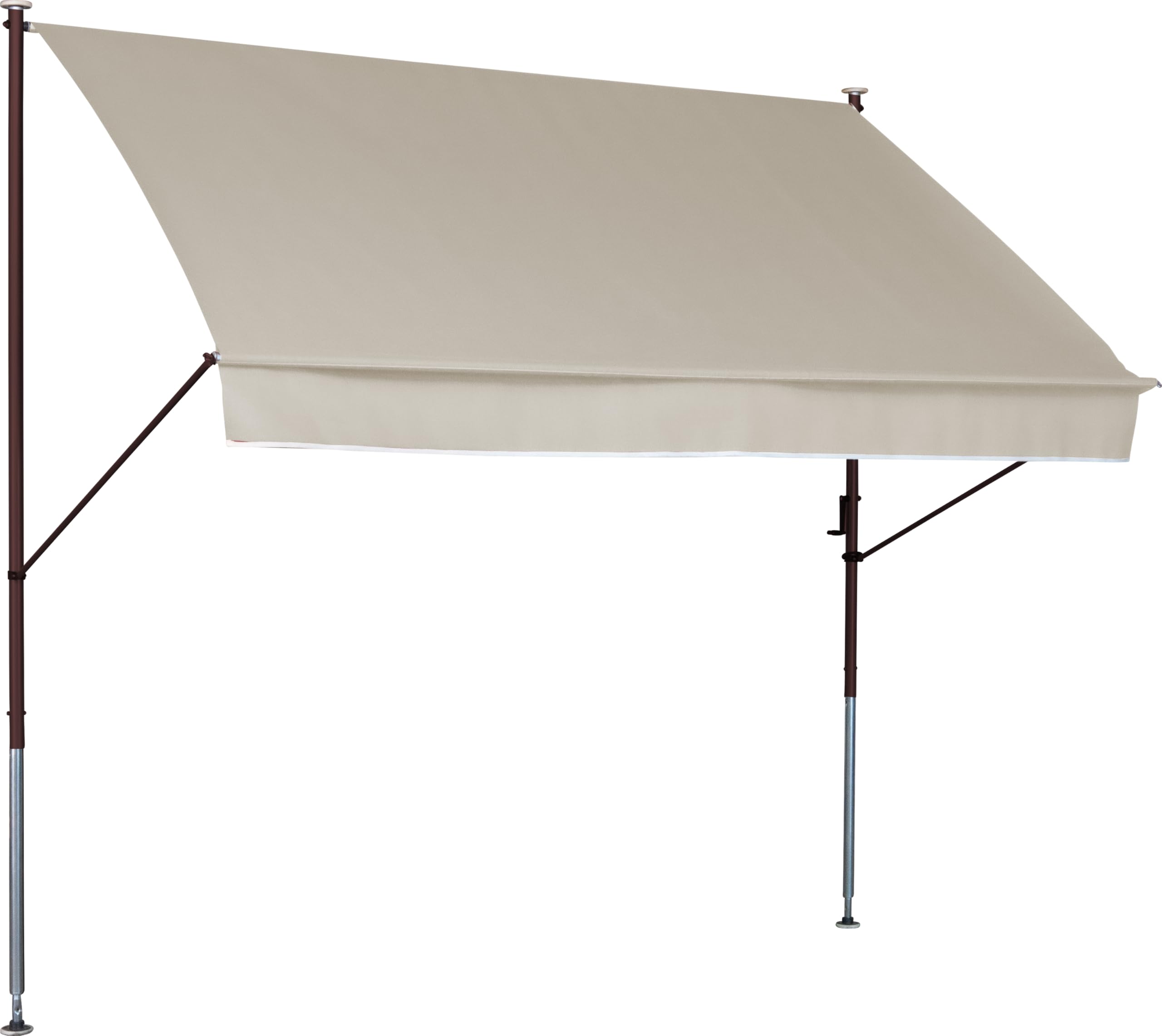 Angerer Klemmmarkise | Style mit Handkurbel, 300 cm, Beige
