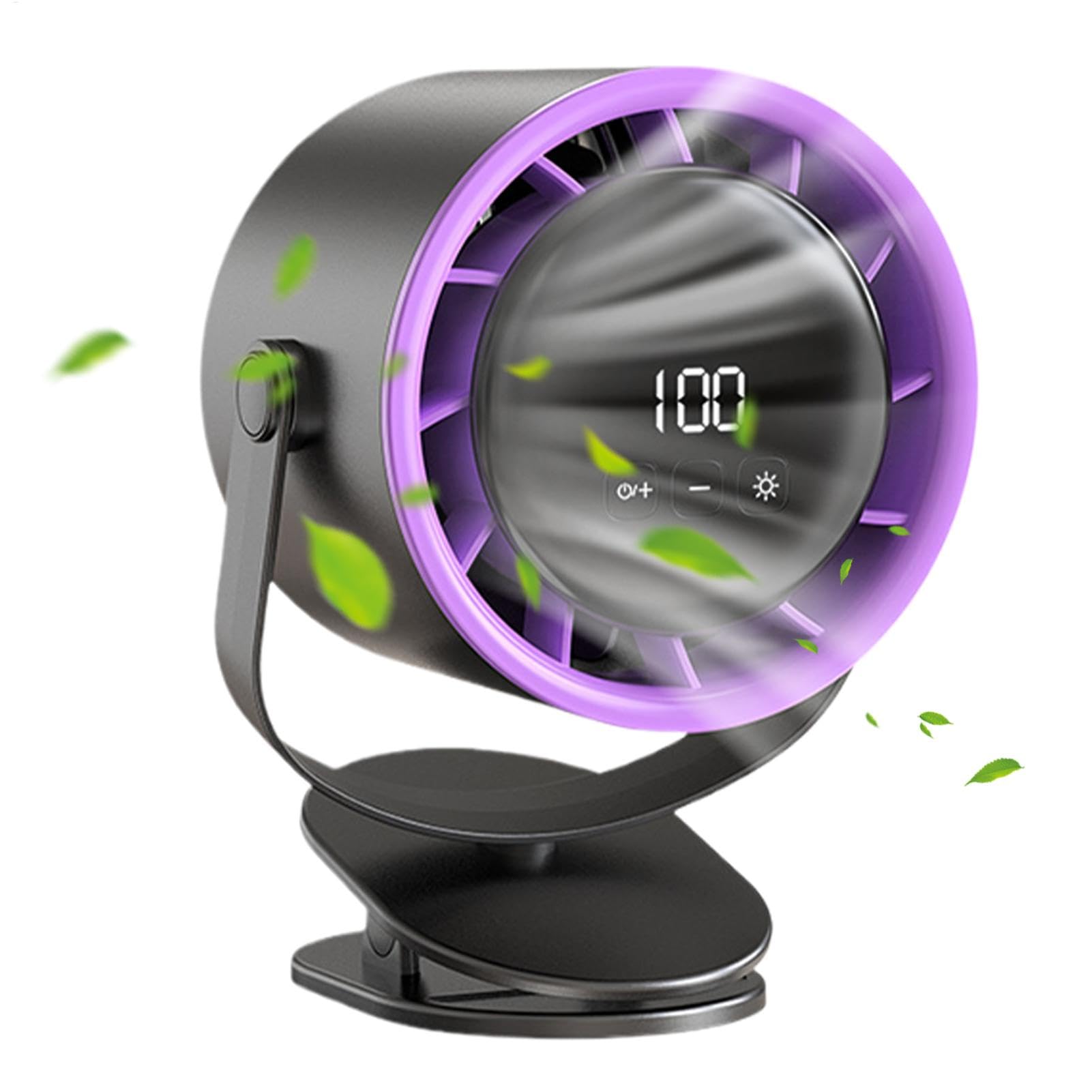 Ventilateur de poussette portable, mini ventilateur de bureau 15 cm et USB rechargeable