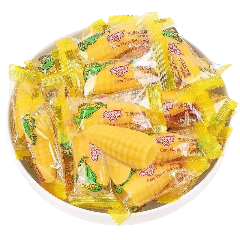 Amazon.co.jp: 金絲猴 【 玉米味軟糖 】 1袋 150g 玉米糖 玉米軟糖