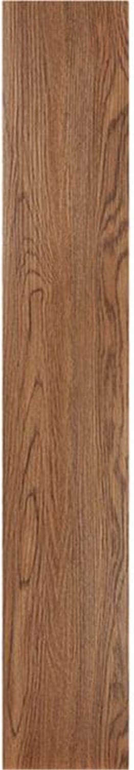 Tivoli II Self Adhesive Vinyl Floor Planks, 10 Pack - 6" x 36", Redwood - Peel & Stick, DIY Flooring - Natural Wood Grain Feel for Kitchen, Dining Room & Bedrooms by Achim Home Decor